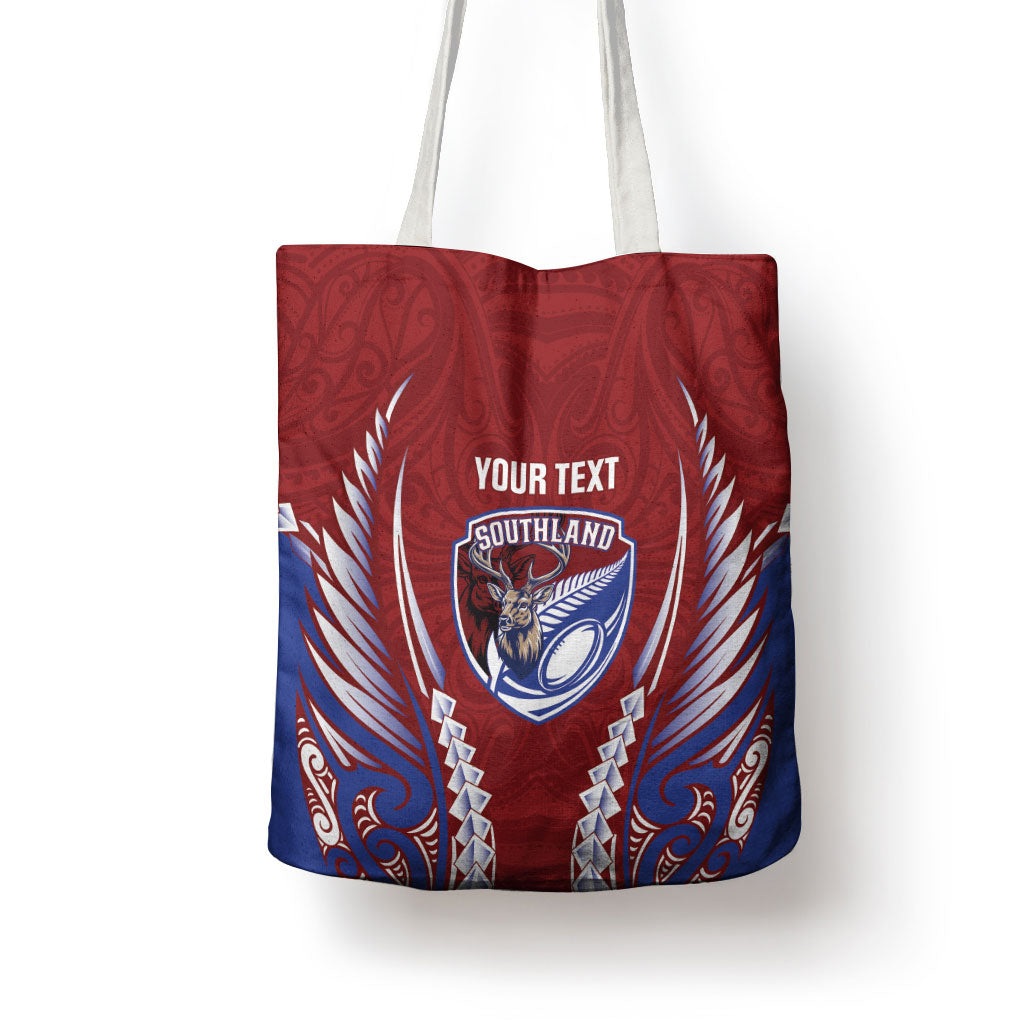 Southland 2026 Rugby Custom Tote Bag NZ Maori Silver Fern