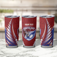 Southland 2026 Rugby Custom Tumbler Cup NZ Maori Silver Fern