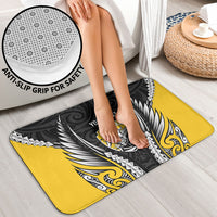 Taranaki 2026 Rugby Custom Bathroom Set NZ Maori Silver Fern