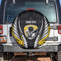 Taranaki 2026 Rugby Custom Spare Tire Cover NZ Maori Silver Fern