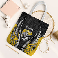 Taranaki 2026 Rugby Custom Tote Bag NZ Maori Silver Fern