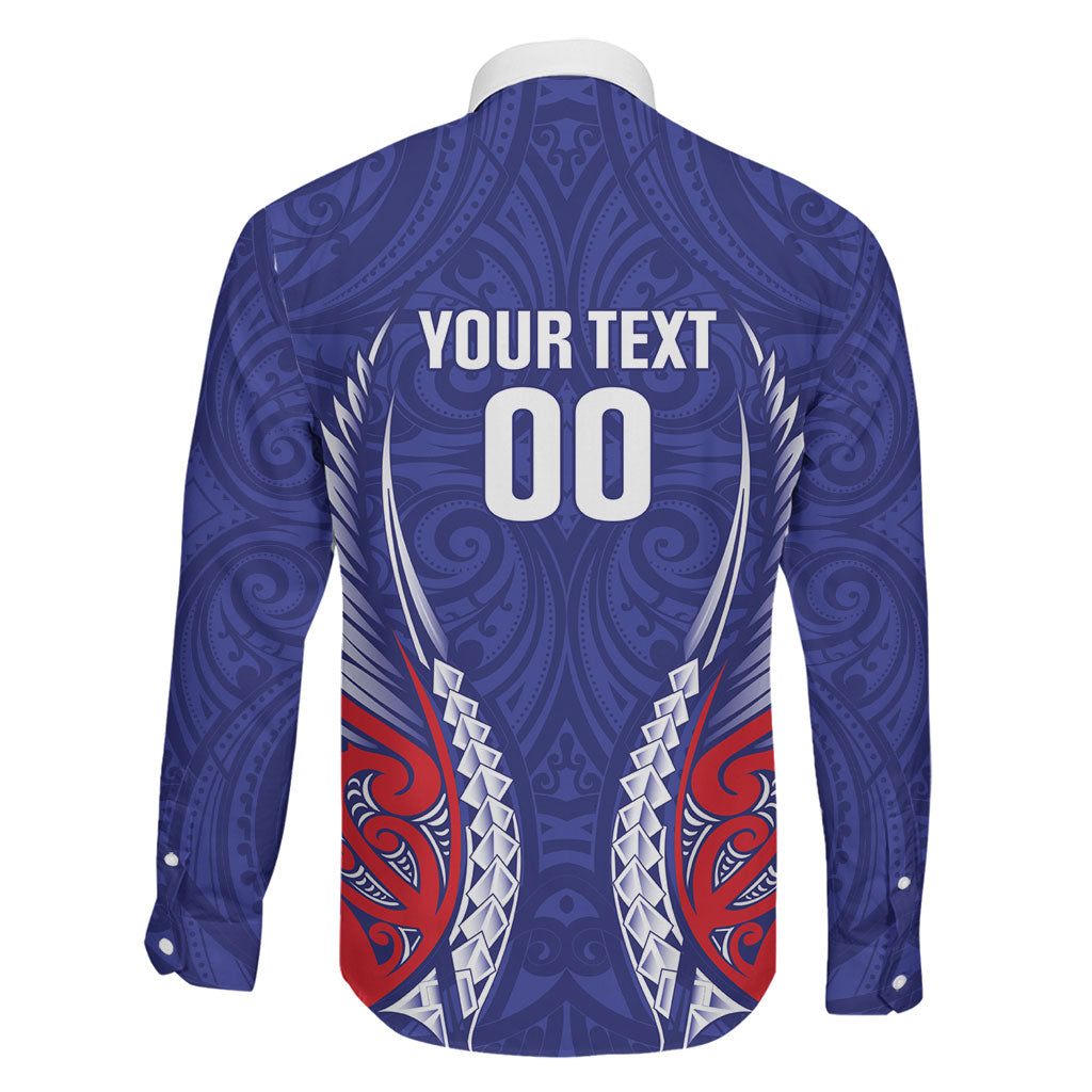 Tasman Bay 2026 Rugby Custom Family Matching Tank Maxi Dress and Hawaiian Shirt NZ Maori Silver Fern LT14 - Polynesian Pride