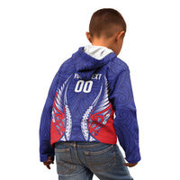 Tasman Bay 2026 Rugby Custom Kid Hoodie NZ Maori Silver Fern LT14 - Polynesian Pride