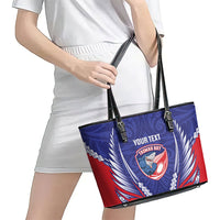 Tasman Bay 2026 Rugby Custom Leather Tote Bag NZ Maori Silver Fern LT14 - Polynesian Pride