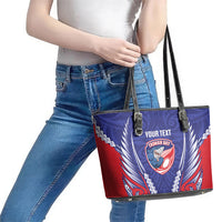 Tasman Bay 2026 Rugby Custom Leather Tote Bag NZ Maori Silver Fern LT14 - Polynesian Pride