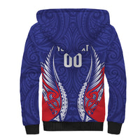 Tasman Bay 2026 Rugby Custom Sherpa Hoodie NZ Maori Silver Fern LT14 - Polynesian Pride
