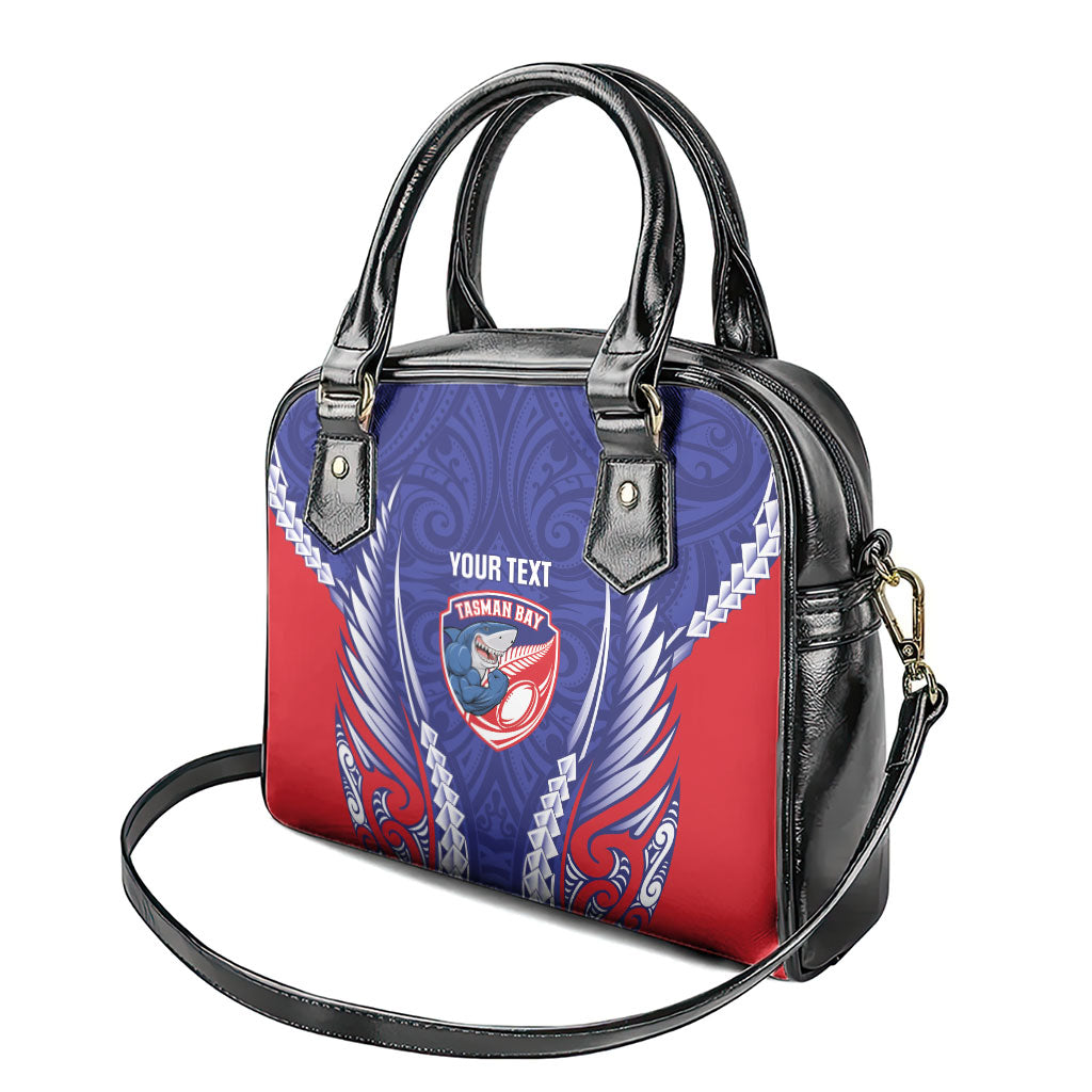 Tasman Bay 2026 Rugby Custom Shoulder Handbag NZ Maori Silver Fern
