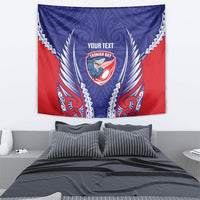 Tasman Bay 2026 Rugby Custom Tapestry NZ Maori Silver Fern LT14 - Polynesian Pride