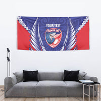 Tasman Bay 2026 Rugby Custom Tapestry NZ Maori Silver Fern LT14 - Polynesian Pride