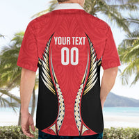 Waikato 2026 Rugby Custom Hawaiian Shirt NZ Maori Silver Fern