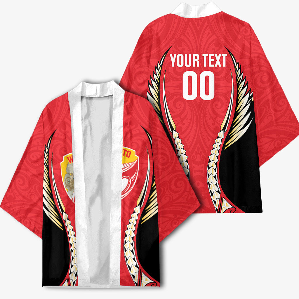 Waikato 2026 Rugby Custom Kimono NZ Maori Silver Fern