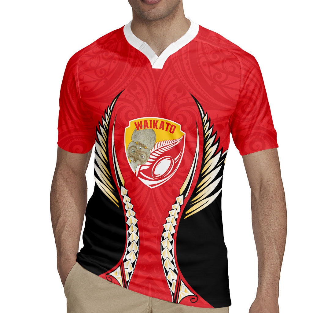Waikato 2026 Rugby Custom Rugby Jersey NZ Maori Silver Fern