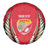 Waikato 2026 Rugby Custom Spare Tire Cover NZ Maori Silver Fern