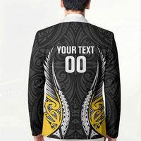 Wellington 2026 Rugby Custom Blazer NZ Maori Silver Fern LT14 - Polynesian Pride