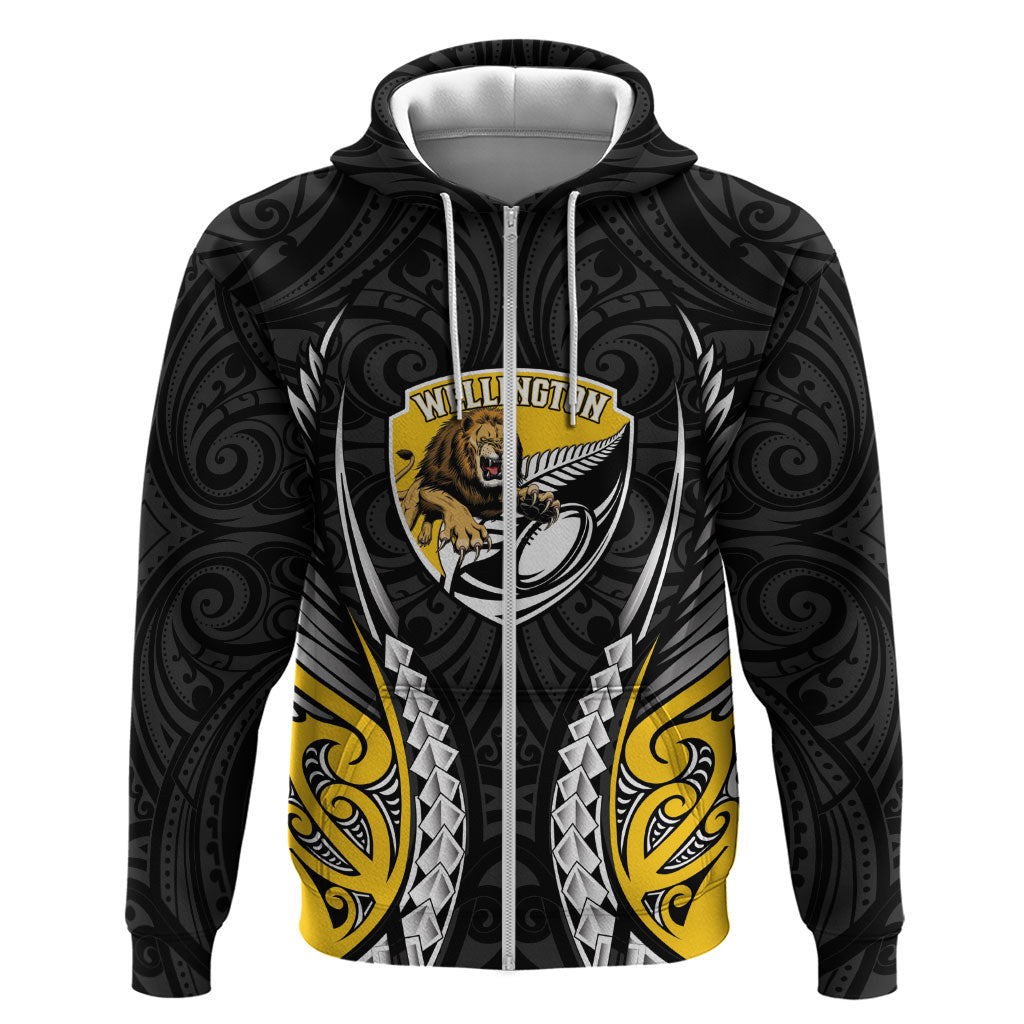 Wellington 2026 Rugby Custom Hoodie NZ Maori Silver Fern