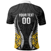 Wellington 2026 Rugby Custom Polo Shirt NZ Maori Silver Fern LT14 - Polynesian Pride