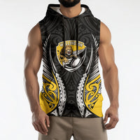 Wellington 2026 Rugby Custom Sleeveless Hoodie NZ Maori Silver Fern