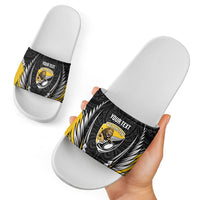 Wellington 2026 Rugby Custom Slide Sandals NZ Maori Silver Fern