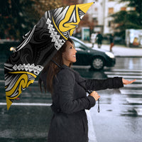 Wellington 2026 Rugby Custom Umbrella NZ Maori Silver Fern