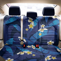 Teal Purple Banana Leaf Hawaii Back Car Seat Cover Lau Maia Plumeria Tropical Summer Vibes LT14 - Polynesian Pride