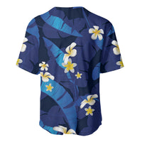 Teal Purple Banana Leaf Hawaii Baseball Jersey Lau Maia Plumeria Tropical Summer Vibes LT14 - Polynesian Pride