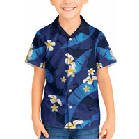 Teal Purple Banana Leaf Hawaii Hawaiian Shirt Lau Maia Plumeria Tropical Summer Vibes LT14 - Polynesian Pride