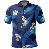 Teal Purple Banana Leaf Hawaii Polo Shirt Lau Maia Plumeria Tropical Summer Vibes LT14 Teal Purple - Polynesian Pride