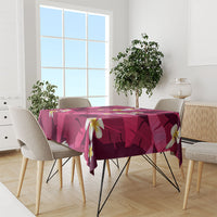 Pink Banana Leaf Hawaii Tablecloth Lau Maia Plumeria Tropical Summer Vibes LT14 - Polynesian Pride
