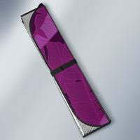 Purple Banana Leaf Hawaii Auto Sun Shade Lau Maia Plumeria Tropical Summer Vibes LT14 - Polynesian Pride