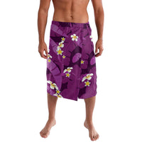 Purple Banana Leaf Hawaii Lavalava Lau Maia Plumeria Tropical Summer Vibes LT14 Purple - Polynesian Pride