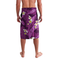 Purple Banana Leaf Hawaii Lavalava Lau Maia Plumeria Tropical Summer Vibes LT14 - Polynesian Pride