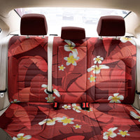 Red Banana Leaf Hawaii Back Car Seat Cover Lau Maia Plumeria Tropical Summer Vibes LT14 - Polynesian Pride