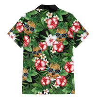 Pineapple Skull Aloha Hawaii Family Matching Mermaid Dress and Hawaiian Shirt Summer Vibes Tropical Seamless Pattern LT14 - Polynesian Pride