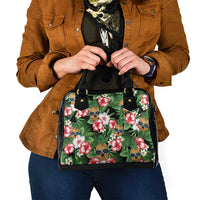 Pineapple Skull Aloha Hawaii Shoulder Handbag Summer Vibes Tropical Seamless Pattern - Polynesian Pride