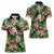 Pineapple Skull Aloha Hawaii Women Polo Shirt Summer Vibes Tropical Seamless Pattern - Polynesian Pride