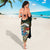 Aloha Hawaii Surfing Skull Sarong Shaka Skeleton Ride The Waves - Polynesian Pride