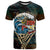 Aloha Hawaii Surfing Skull T Shirt Shaka Skeleton Ride The Waves - Polynesian Pride