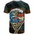 Aloha Hawaii Surfing Skull T Shirt Shaka Skeleton Ride The Waves - Polynesian Pride