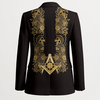 Personalised Filipino Freemasonry Blazer Masonic Barong Tagalog Inspired Ivory White LT14 - Polynesian Pride