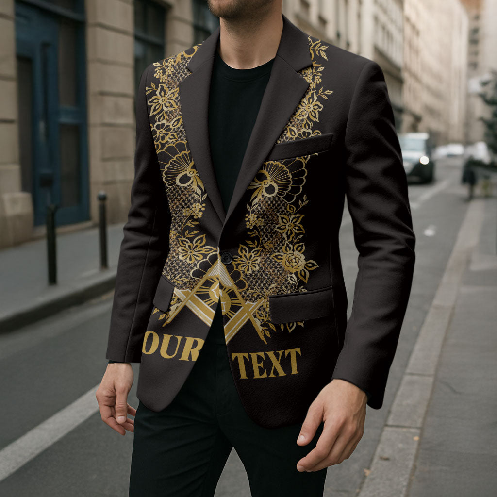 Personalised Filipino Freemasonry Blazer Masonic Barong Tagalog Inspired Ivory White LT14 - Polynesian Pride
