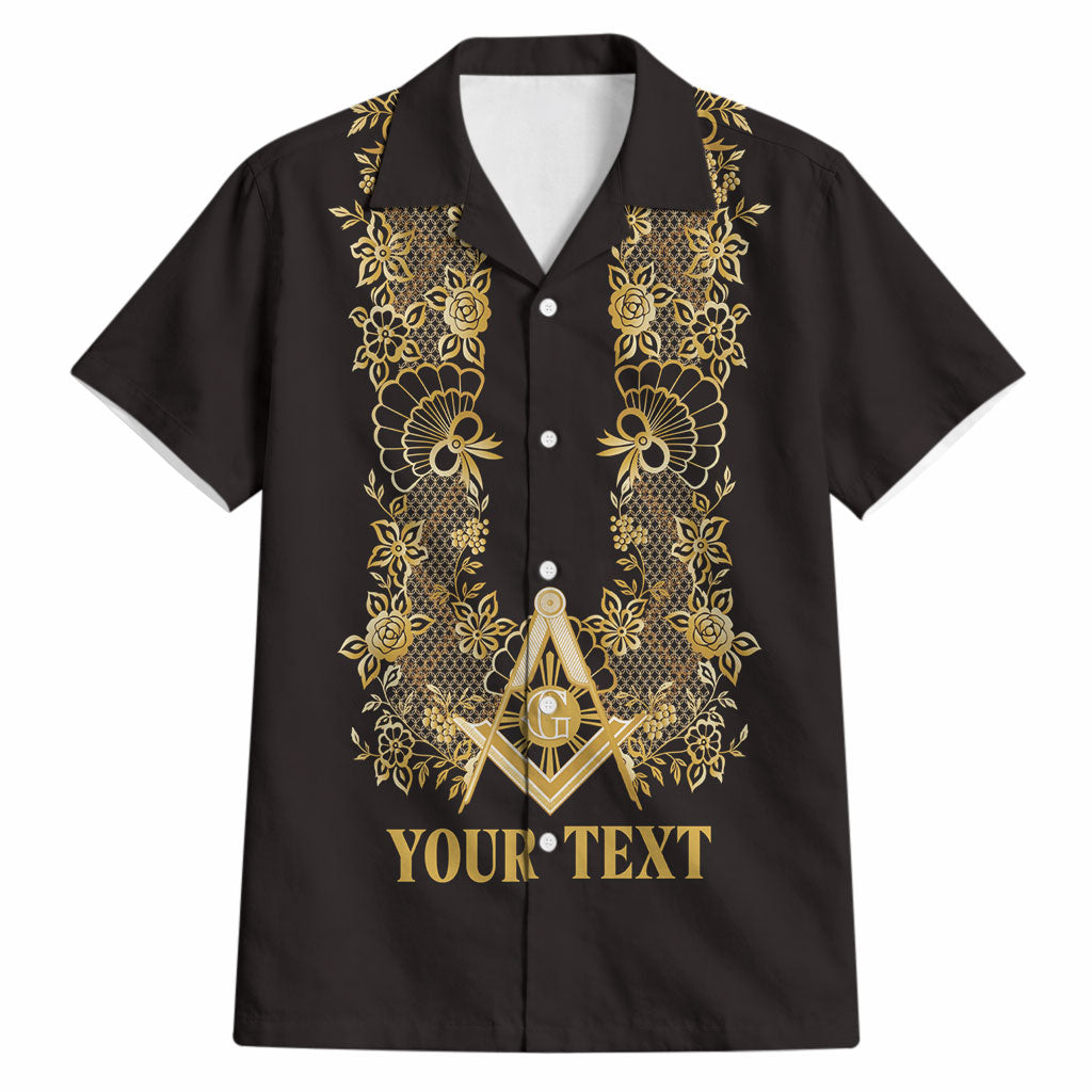 Personalised Filipino Freemasonry Hawaiian Shirt Masonic Barong Tagalog Inspired Ivory White LT14 Ivory White - Polynesian Pride