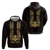 Personalised Filipino Freemasonry Hoodie Masonic Barong Tagalog Inspired Ivory White LT14 - Polynesian Pride