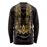 Personalised Filipino Freemasonry Long Sleeve Shirt Masonic Barong Tagalog Inspired Ivory White LT14 - Polynesian Pride