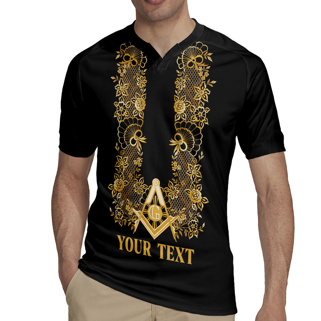 Personalised Filipino Freemasonry Rugby Jersey Masonic Barong Tagalog Inspired Ivory White LT14 - Polynesian Pride