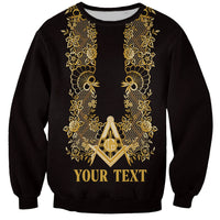 Personalised Filipino Freemasonry Sweatshirt Masonic Barong Tagalog Inspired Ivory White LT14 Unisex Ivory White - Polynesian Pride