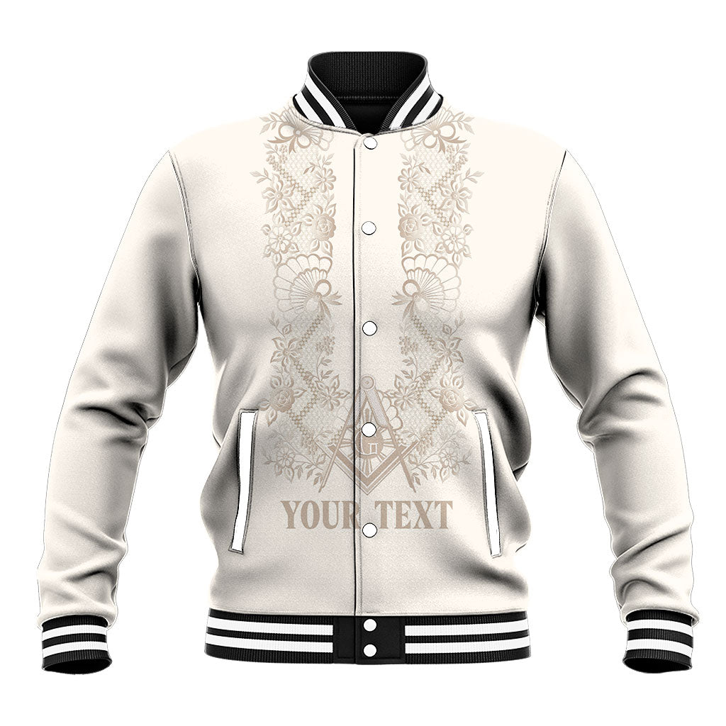 Personalised Filipino Freemasonry Baseball Jacket Masonic Barong Tagalog Inspired Black LT14 Unisex Black - Polynesian Pride
