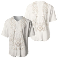 Personalised Filipino Freemasonry Baseball Jersey Masonic Barong Tagalog Inspired Black LT14 - Polynesian Pride
