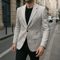 Personalised Filipino Freemasonry Blazer Masonic Barong Tagalog Inspired Black LT14 - Polynesian Pride