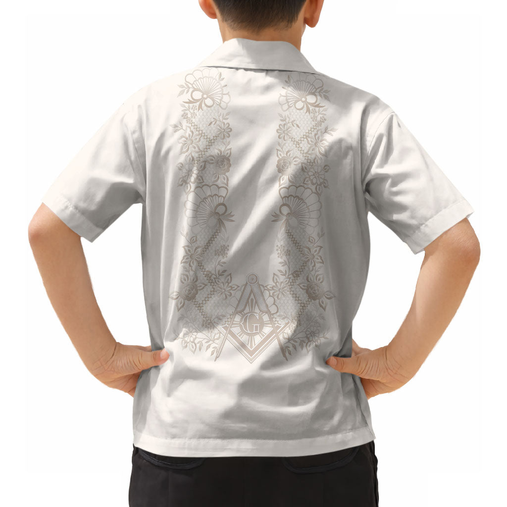 Personalised Filipino Freemasonry Hawaiian Shirt Masonic Barong Tagalog Inspired Black LT14 - Polynesian Pride