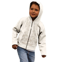 Personalised Filipino Freemasonry Kid Hoodie Masonic Barong Tagalog Inspired Black LT14 - Polynesian Pride